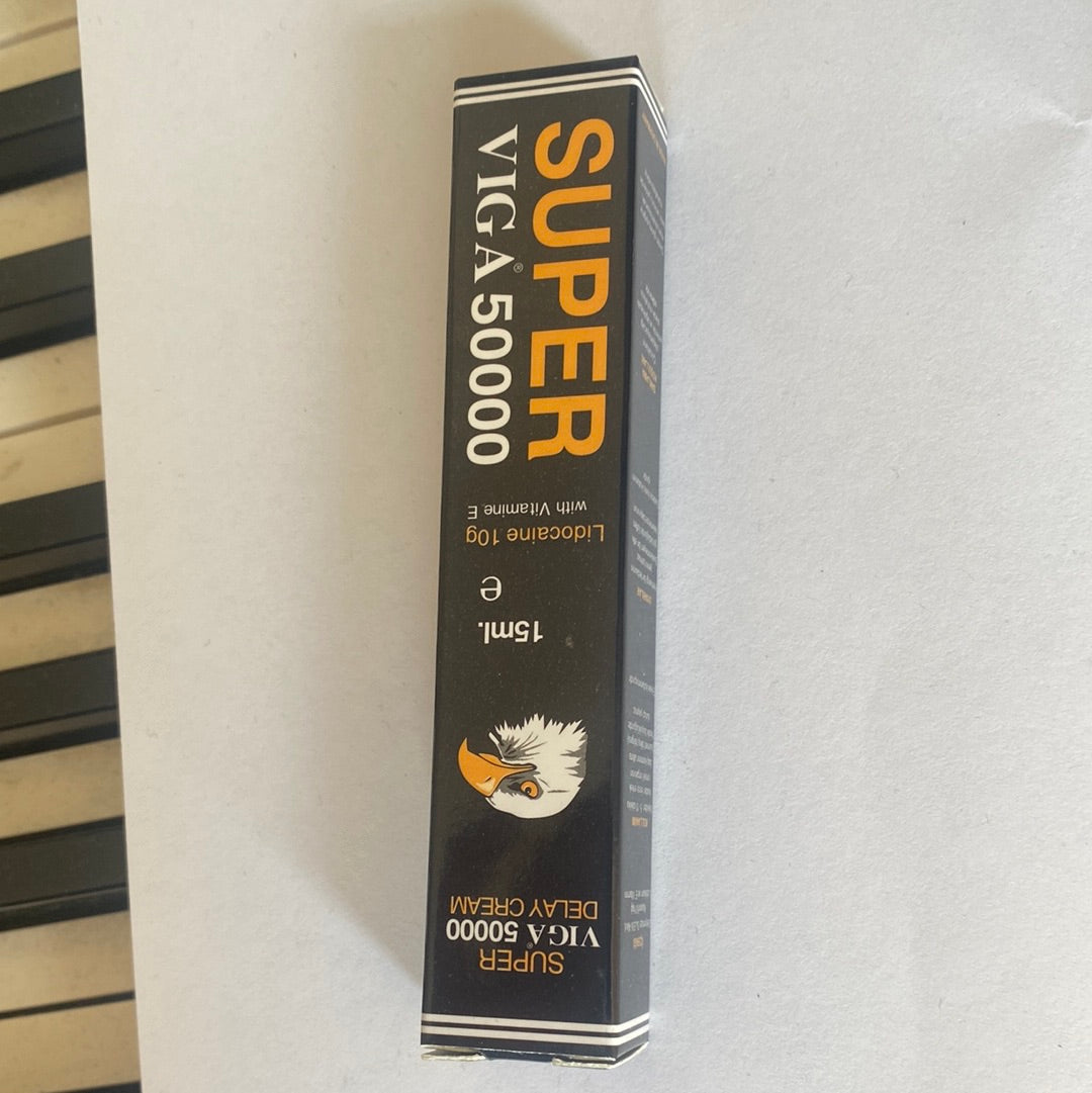 SUPER VIGA 50000 DELAY CREAM for men with Vitamine E 15ml